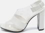 Celine Vintage Pre-owned Leather sandals White Dames - Thumbnail 2