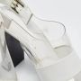 Celine Vintage Pre-owned Leather sandals White Dames - Thumbnail 8