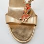 Celine Vintage Pre-owned Leather sandals Yellow Dames - Thumbnail 7