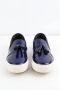 Celine Vintage Pre-owned Leather sneakers Blue Dames - Thumbnail 2