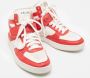 Celine Vintage Pre-owned Leather sneakers Red Dames - Thumbnail 4
