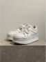 Celine Vintage Pre-owned Leather sneakers White Dames - Thumbnail 2