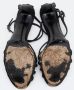 Celine Vintage Pre-owned Satin sandals Black Dames - Thumbnail 6