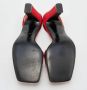 Celine Vintage Pre-owned Satin sandals Red Dames - Thumbnail 6