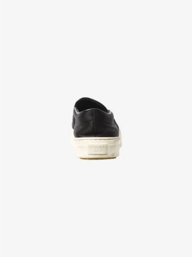 Celine Vintage Pre-owned Satin sneakers Black Dames