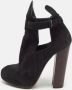 Celine Vintage Pre-owned Suede boots Black Dames - Thumbnail 2