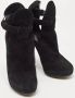 Celine Vintage Pre-owned Suede boots Black Dames - Thumbnail 4