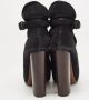 Celine Vintage Pre-owned Suede boots Black Dames - Thumbnail 5