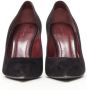 Celine Vintage Pre-owned Suede heels Black Dames - Thumbnail 3