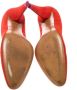 Celine Vintage Pre-owned Suede heels Red Dames - Thumbnail 5