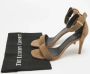 Celine Vintage Pre-owned Suede sandals Gray Dames - Thumbnail 8