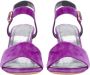 Celine Vintage Pre-owned Suede sandals Purple Dames - Thumbnail 3