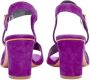 Celine Vintage Pre-owned Suede sandals Purple Dames - Thumbnail 5