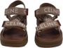 Celine Vintage Pre-owned Wool sandals Brown Dames - Thumbnail 2
