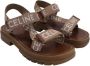 Celine Vintage Pre-owned Wool sandals Brown Dames - Thumbnail 3