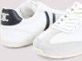 Celine Witte Leren Sneakers met Zwarte Details - Thumbnail 2