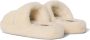 Celine Witte Sandalen Shearling Slides Chic Zomer - Thumbnail 2