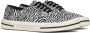 Celine Zebra Print Canvas Sneaker Multicolor Heren - Thumbnail 2