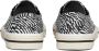 Celine Zebra Print Canvas Sneaker Multicolor Heren - Thumbnail 3