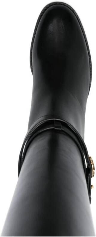 Celine Elegant High Boot Triumph Style Black Dames