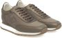 Cerruti 1881 Leren Sneaker Met Plateauzool En Logo Aan De Zijkant - Thumbnail 4