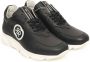 Cerruti 1881 Blauw Leren Hoge Zool Sneakers Logo Blue Heren - Thumbnail 8