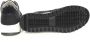 Cerruti 1881 Blauwe Leren Sneakers Hoge Zool Zijlogo Black Heren - Thumbnail 9