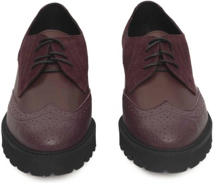 Cerruti 1881 Damesveters Rubberen Zool Loafers Red Dames