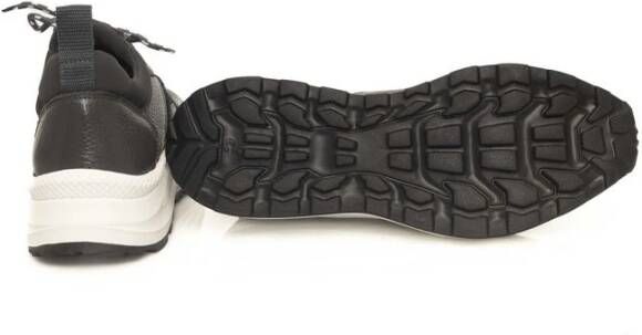 Cerruti 1881 Echt Lederen Hoge Zool Sneaker Gray Heren