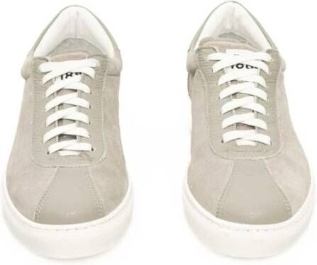 Cerruti 1881 Echt Leren Heren Sneaker Gray Heren