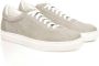 Cerruti 1881 Grijze Leren Sneakers Rubberen Zool Stijlvol Multicolor Heren - Thumbnail 3
