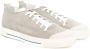 Cerruti 1881 Grijze Leren Sneakers Rubberen Zool Casual Gray Heren - Thumbnail 4