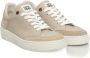 Cerruti 1881 Beige Leren Platform Sneakers met Logo Beige Dames - Thumbnail 8