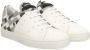 Cerruti 1881 Uniek Patroon Witte Sneakers Logo Detail White Dames - Thumbnail 8