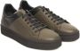 Cerruti 1881 Echt Lederen Sneakers Met Rubberen Zool En Logo Op De Achterkant - Thumbnail 16