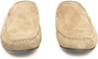 Cerruti 1881 Heren Leren Driver Mocassins Beige Heren