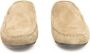 Cerruti 1881 Heren Leren Driver Mocassins Rubberen Zool Beige Heren - Thumbnail 2