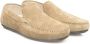 Cerruti 1881 Heren Leren Driver Mocassins Rubberen Zool Beige Heren - Thumbnail 3