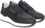 Cerruti 1881 Blauwe Leren Sneakers Hoge Zool Zijlogo Black Heren - Thumbnail 12