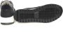 Cerruti 1881 Blauwe Leren Sneakers Hoge Zool Zijlogo Black Heren - Thumbnail 13