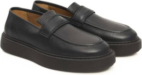 Cerruti 1881 Heren Leren Loafer Schoenen Blue Heren