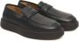 Cerruti 1881 Heren Leren Loafers Hoge Rubberen Zool Blue Heren - Thumbnail 7
