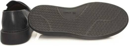 Cerruti 1881 Heren Leren Loafers Hoge Rubberen Zool Blue Heren