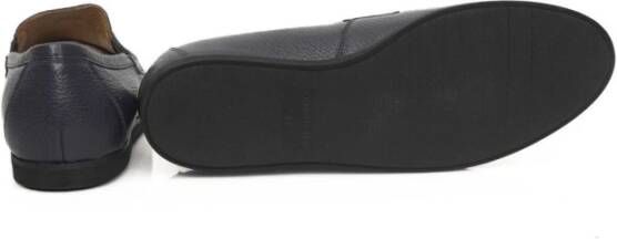 Cerruti 1881 Heren Leren Loafers met Rubberen Zool Blue Heren