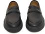 Cerruti 1881 Heren Leren Mocassins Hoge Rubberen Zool Black Heren - Thumbnail 6