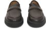 Cerruti 1881 Heren Leren Mocassins Hoge Rubberen Zool Brown Heren - Thumbnail 6