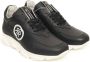 Cerruti 1881 Blauw Leren Hoge Zool Sneakers Logo Blue Heren - Thumbnail 12