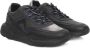 Cerruti 1881 Blauwe Leren Hoge Zool Sneakers Blue Dames - Thumbnail 4