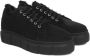 Cerruti 1881 Platform Sneakers van Echt Leer Black Dames - Thumbnail 4
