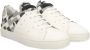 Cerruti 1881 Uniek Patroon Witte Sneakers Logo Detail White Dames - Thumbnail 4
